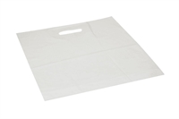 Bæreposer 15L (40x45 cm) - hvid LDPE - 50 stk